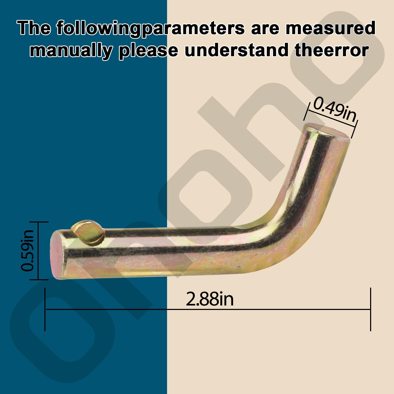 Ohoho 2パック 116-5584 デッキの高さカットピン - Exmark/Toroに対応